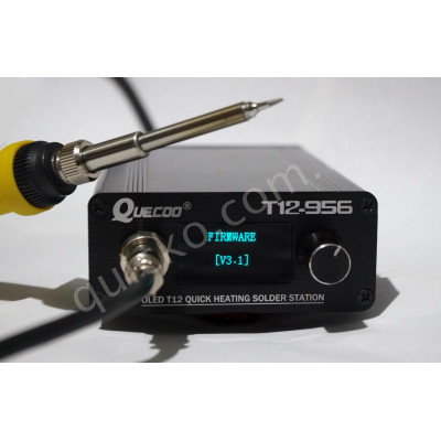 Паяльная станция Quicko T12 - 956 STC HAKKO T12 Ручка 900 серии Дисплей 1,3