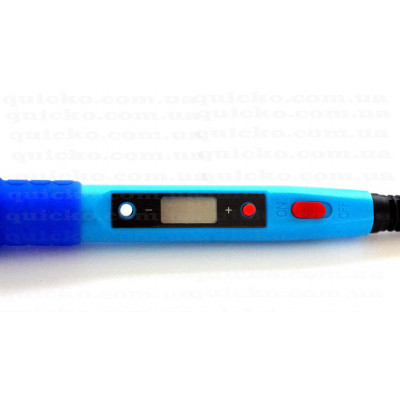Паяльник 80W; 180-500°C, 80Вт C Регулировкой и Поддержкой Температурного Режима, ЖК дисплей, Керамический нагреватель