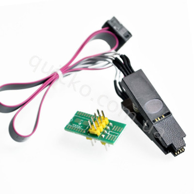 SOIC8 SOP8 Адаптер, Зажим, Прищепка  для программаторов EZP2010 EZP2019 TL866A TL866II RT809H