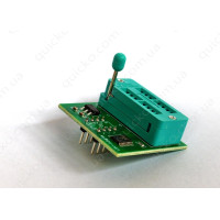Адаптер 1.8V DIP8 SPI для программаторов EZP2010 / EZP2019 / EZP2020 Адаптер 1.8V DIP8 SPI для программаторов EZP2010 / EZP2019 / EZP2020