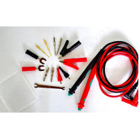 Щупы для мультиметра универсальные, со сменными насадками 1000V 20A CAT III Щупы для мультиметра универсальные, со сменными насадками 1000V 20A CAT III