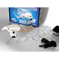 Лупа налобная Очки Бинокуляры с LED подсветкой 9892-B2 Лупа налобная Очки Бинокуляры с LED подсветкой 9892-B2